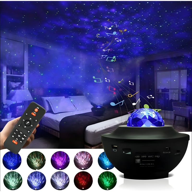 Galaxy Projector Starry Sky Night Lamp - (IMPORTED)